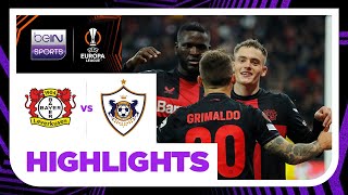 Bayer Leverkusen V Fk Qarabag Uefa Europa League 2324 Match Highlights