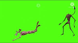 Siren Head Vs Light Head Green Screen