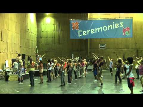 Behind-the-scenes: Flame Dance – London 2012