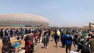 Direct Match Sénégal Vs Mauritanie Réaction Des Supporters Autour Du Stade