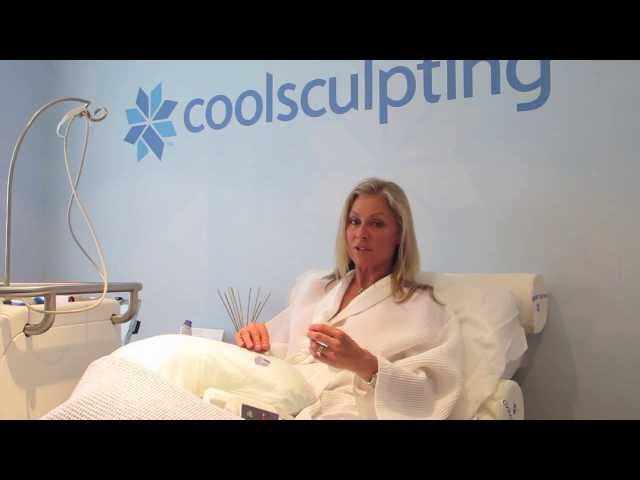 Suzanne Dando before CoolSculpting