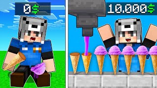 Dondurma Satarak Mi̇lyarder Oldum - Minecraft