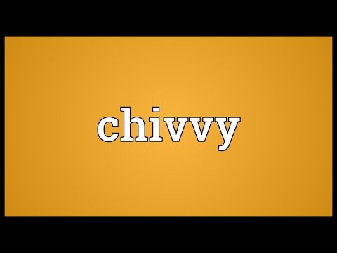 Header of chivvy
