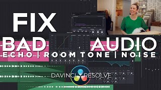 How To Remove Background Noise In Davinci Resolve 17 Audio Editing