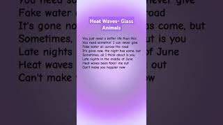 Heat Waves- Gl Animals