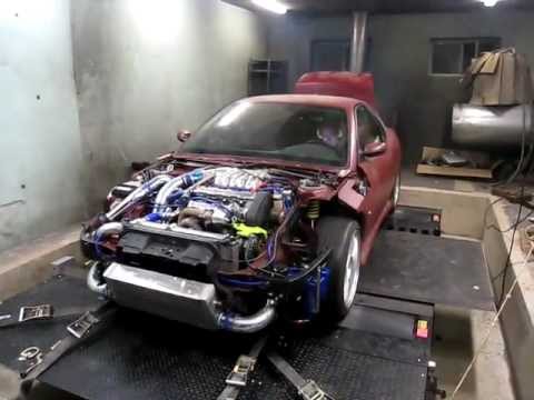 Tuning of the Worlds Most Powerful AWD Fiat Coupe with 30L 6G72 Twin 