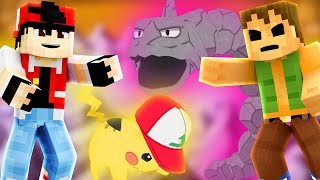 Pokemon Manga - PIKACHU VS ONIX! (Minecraft Pixelmon Manga Roleplay) #3