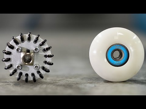 ROBOTIC OMNIDIRECTIONAL WHEELS GAME OF SKATE!