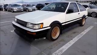 1984Dec Toyota Corolla Levin E-Ae86 Roll Cage Wheels Muffler 2Wd Hatchback Levin Ac Aw