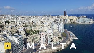 Amazing places of Malta filmed from the air