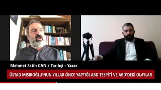 Kadir Mısıroğlunun Yıllar Önceki Abd Tespiti Ve Amerikadaki Olaylar