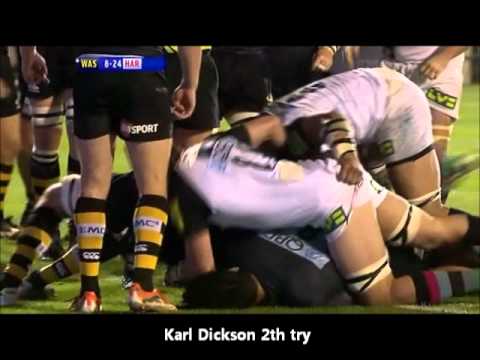 London Wasps v Harlequins - LV= Cup match - R3 - London Wasps v Harlequins - LV Cup Highlights from 