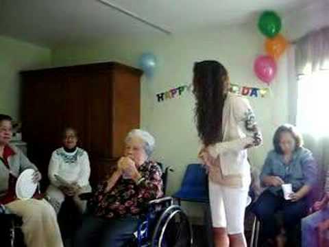 justin bieber jasmine v. Jasmine V. Sings To Grandma