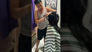 Ella Potong Bob Nungging