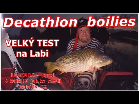 DECATHLON boilies velký test na Labi- neuvěřitelná nástraha na kapry