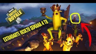 Estandarte Oculto Semana 4 T8 Fortnite Battle Royale
