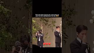 Nam Goong-Min Crying As His Wife Walks Down The Aisle