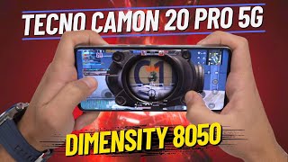 Tecno Camon 20 Pro 5G Ile Pubg & Efootball 2024 Testi Dimensity 8050