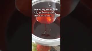 Easiest Cherry Mousse Ever 3-Ingredient Dessert With Jelly