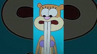 Sandy Cheeks Teeth Growth Spanish Scene