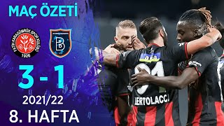 Vavacars Fatih Karagümrük 3-1 Medipol Başakşehir Maç Özeti̇ 8. Hafta - 202122
