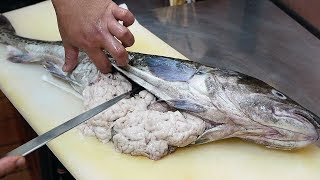 Japanese Street Food - COD FISH SPERM Seafood Okinawa Japan