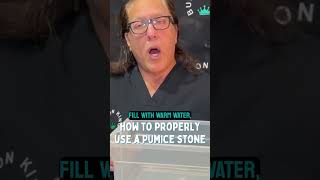 How To Properly Use A Pumice Stone