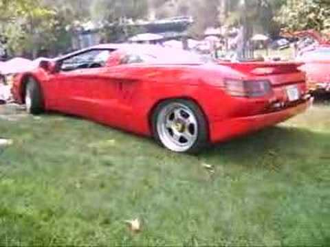 CizetaV16 engine sound Cizeta V16 supercar in slow motion 2006 