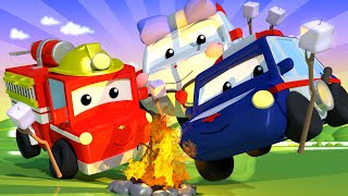 Horror Stories - Tiny Town: Street Vehicles Ambulance Police Car Fire Truck
