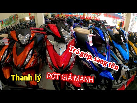 Lô xe thanh lý WINNER V1 - RAIDER - SONIC SATRIA TRẢ GÓP SANG TÊN | XE MÁY GIÁ RẺ