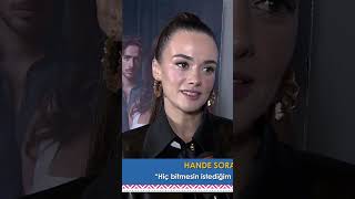 Hande Soraldan Akıldan Kalbe Filminin Ön Gösterim Yorumu Benim Için De Ilk Oldu