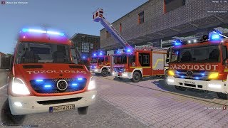 Emergency Call 112 ? Hungarian Firefighters Gameplay! 4K