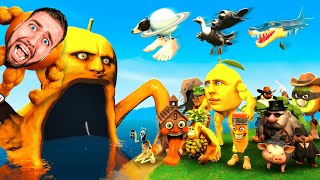Nouveau Géant Odindindun Sea Eater Vs Tous Les Italian Brainrot