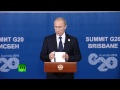 Putin: Sanctions harmful for everyone concerned, hope intl law will prevail