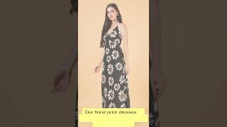9 Impression Women Animal Print & Floral Print Maxi Dress Plus Size 9.Impression