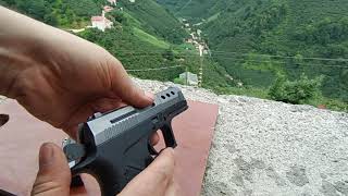 Özkursan 922 Kurui Tabanca Cal 9Mm Sokme Takma Atis Denemesi