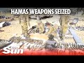 Israel Hamas War: IDF seizes huge Hamas weapons cache near Gaza school