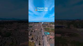 Pompeii, Italy 4K Drone Tour Above Amphitheater
