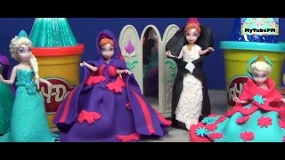 Play Doh Sparkle Glitter Dresses Gowns Magiclip Princess Glitter And Sparkling Play Doh Dresses