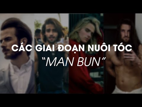 HAIRSTYLE | Các giai đoạn nuôi tóc Manbun? Xử lý từng giai đoạn | Phi Long Official