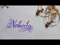 Nabeela name calligraphy by FTN calligraphy / Nabeela name WhatsApp status