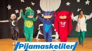 Derin Türkü İle Pijamaskeliler Müzikli Çocuk Tiyatro Gösterisi İzledik.