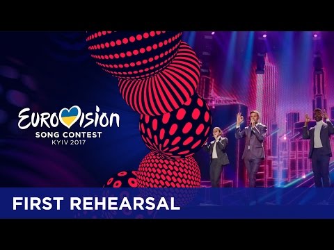 Robin Bengtsson - I Can't Go On (Sweden) First Rehearsal in Kyiv
