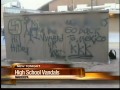 school vandalized