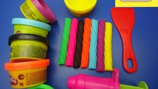 PLASTELIN ZA DECU _ Lizalice od plastelina !!! Play-Doh Rainbow Licorice !!!???? ?????????