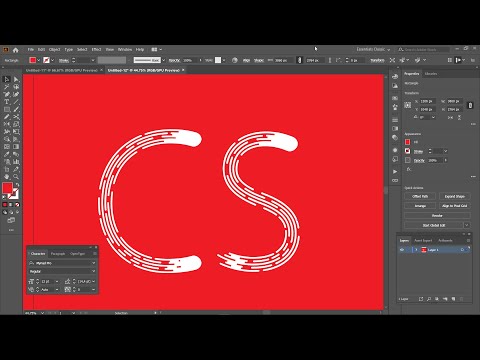 Cách tạo Brush trong illustrator, tạo brush line cho Text nghệ thuật | Mr.Đại Illustrator 7 phút #6