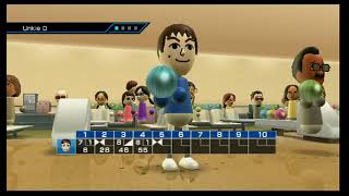 Nintendo Wii - Wii Sports - Bowling - Gameplay