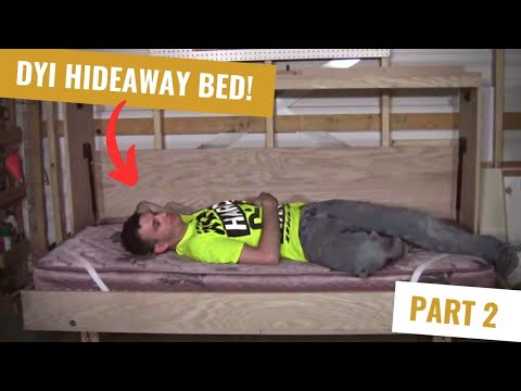 DIY Murphy Bunk Bed