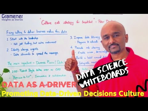 How to promote a culture of data-driven decisions? | Data Science Whiteboards S01 E12
