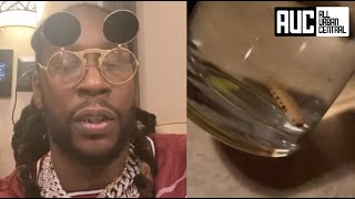 2 Chain Finds A Worm At The Bottom Of His Tequila